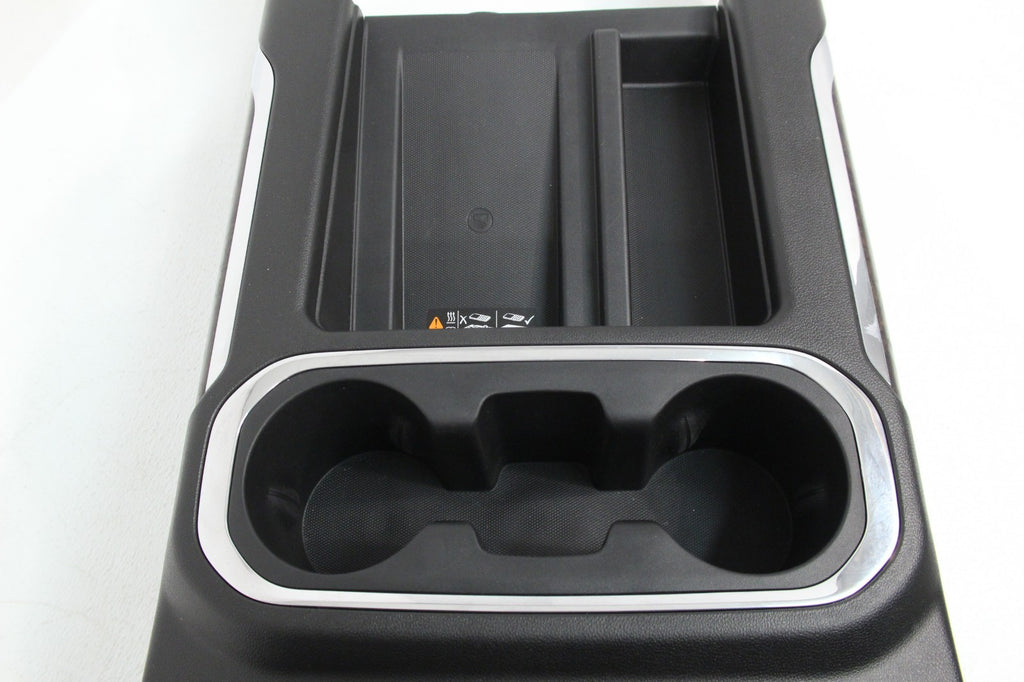 2019 - 2023 Chevy Silverado GMC Sierra Denali Center Console, Black w/ Ash Wood