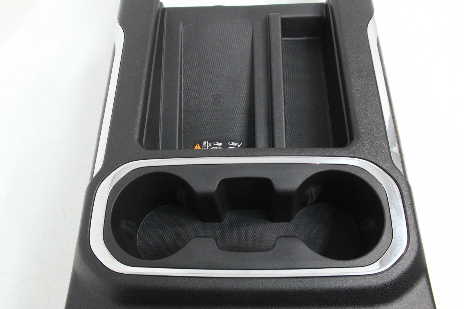 2019 - 2023 Chevy Silverado GMC Sierra Denali Center Console, Black w/ Ash Wood