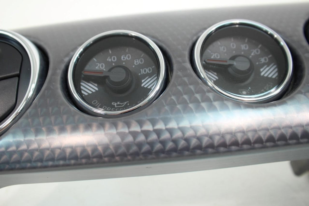 15 - 23 Ford Mustang Aluminum Dash Trim + EcoBoost Performance Pack Boost Gauges