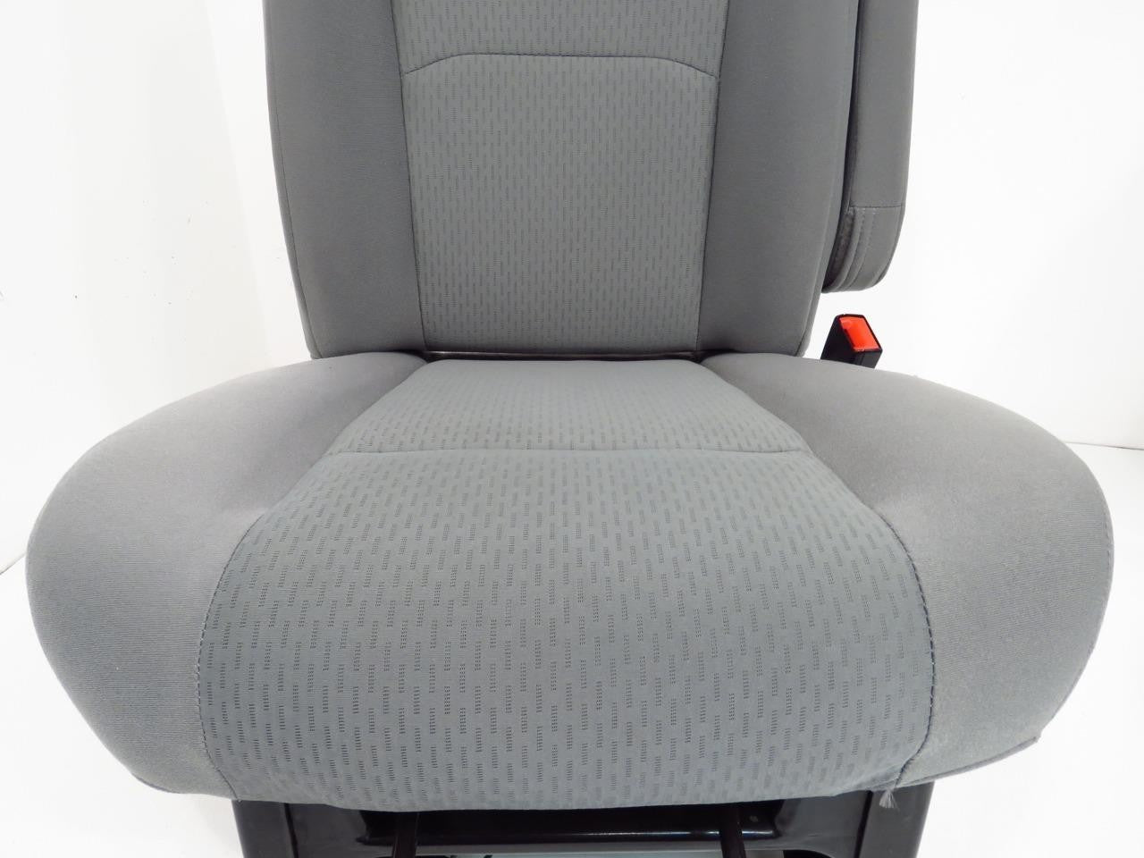 Ford Econoline Front Bucket Seats, Gray Cloth w/ Folding Armrests, Fits 1992+