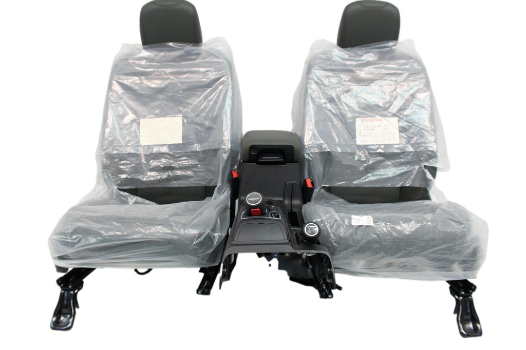 2024 - 2025 Gladiator Mojave X Power Seats, Console & Door Panels - Black Green