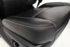 2014 - 2019 GM Sierra Silverado LTZ Front Seats, Black Leather OEM Heated Cooled