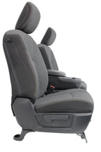 2019 - 2024 Ram HD Front Bench Seat, Charcoal Black Cloth Manual w/ Center Seat