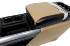 2021 - 2025 FORD F150 Center Console & Install Kit, Tan w Work Station Armrest