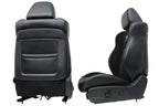 11-23 Dodge Charger SRT Seats, Scat Pack Black Alcantara Leather w/ Heat Cool