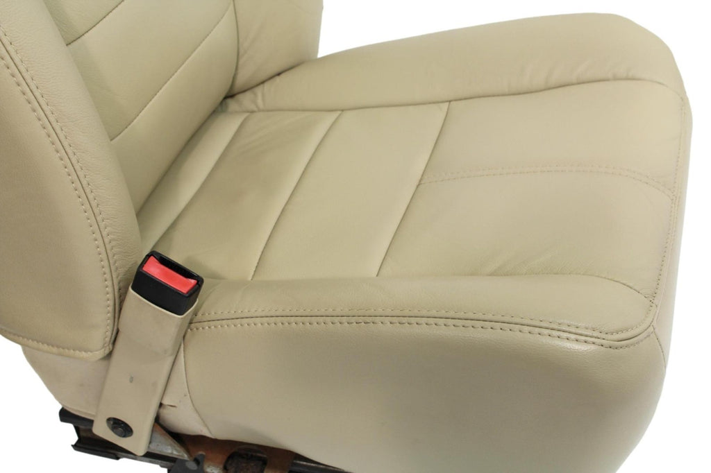 2008 - 2010 Ford Super Duty Front Seats, Lariat Tan Leather Heated Powered OEM