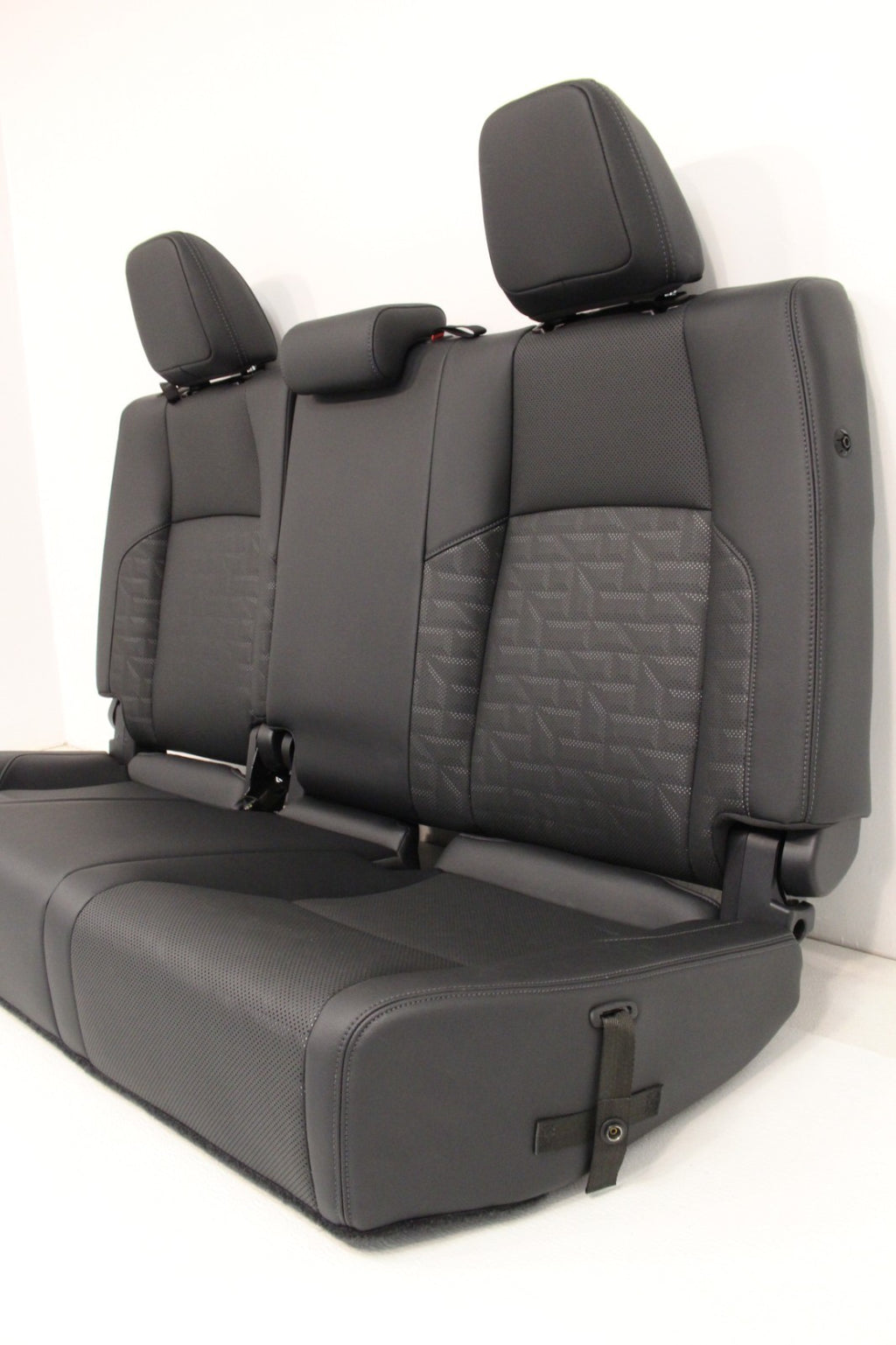 2024-2025 Toyota Tacoma TRD Double Cab Seats - Black SofTex Leather, Heated/Vent