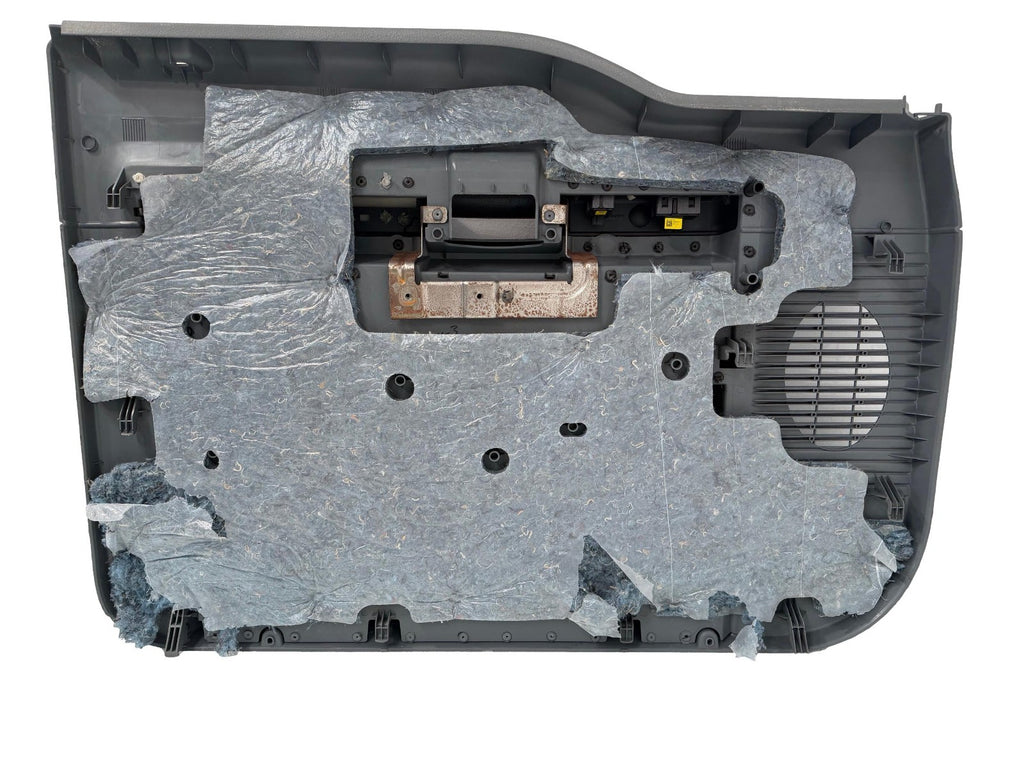 2011 - 2016 Ford Super Duty Crew Cab Door Panel Set, XLT Steel Gray & Black OEM