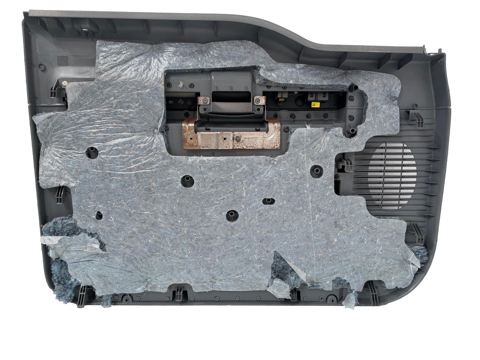 2011 - 2016 Ford Super Duty Crew Cab Door Panel Set, XLT Steel Gray & Black OEM