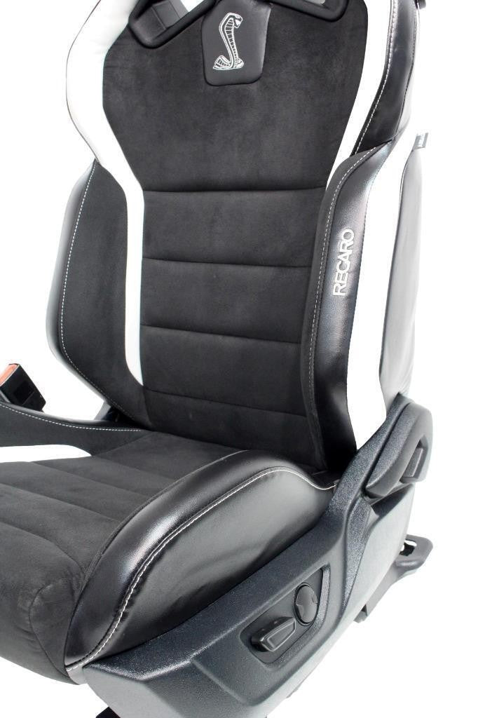 2015 - 2025 Mustang Shelby GT500 Recaro Front Seats Suede Power Tracks S550 S650
