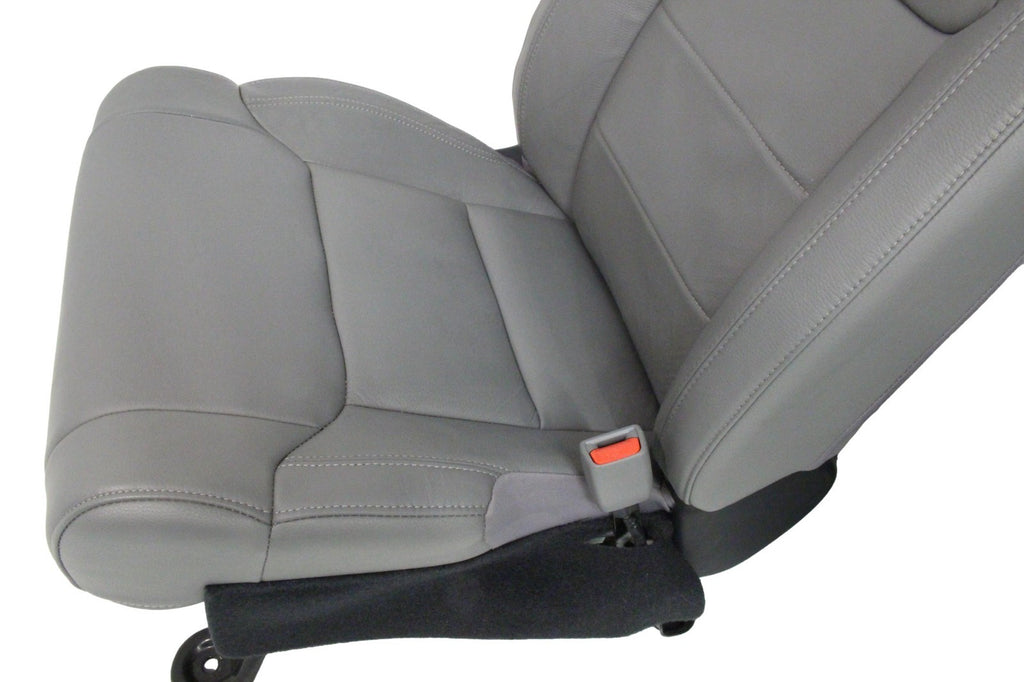 2014 - 2021 Toyota Tundra Seats Set Crewmax, OEM Gray Leather Heated Limited