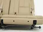 2007 - 2014 GMC Yukon Chevy Suburban Tahoe Third Row Seat, LT Tan Leather Pair