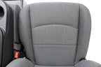 2002 - 2025 Dodge Ram Black & Gray Cloth Front Seats with Jump Seat Console