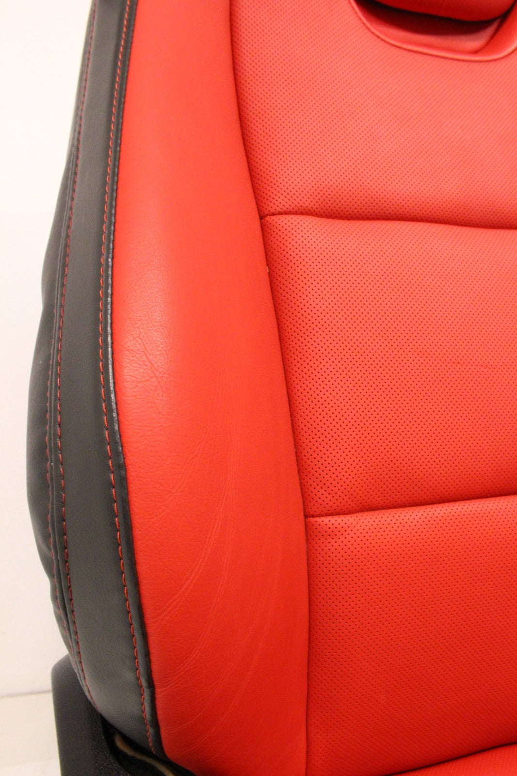 2010 - 2015 Chevrolet Camaro SS Front Seats, Inferno Orange Leather Heated 2SS