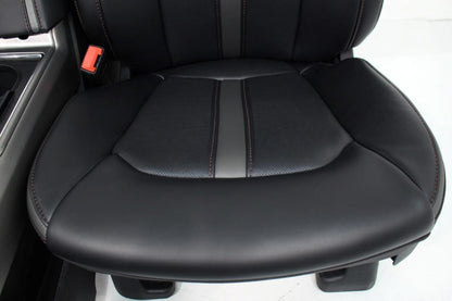 15-22 Ford F150 F250 Platinum Heated Cooled Massage Leather Seat Console Set