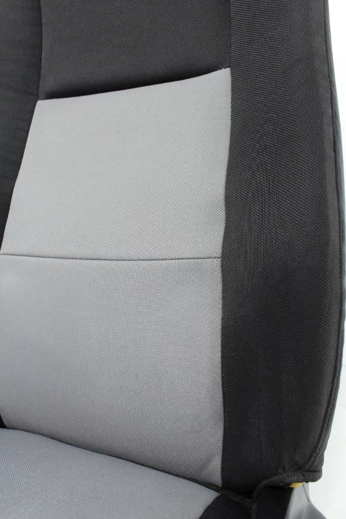 1998 - 2010 Ford Ranger Seats, 60-40 Split Bench, Black Gray Cloth, Regular Cab