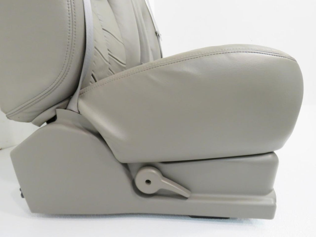 1999-2007 Sierra Silverado Seats, Pewter Gray Leather Power Driver w/o Armrests