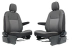 2015 - 2026 Ford Transit Seats, Dark Gray Cloth, Manual w/ Dual Armrests Lumbar