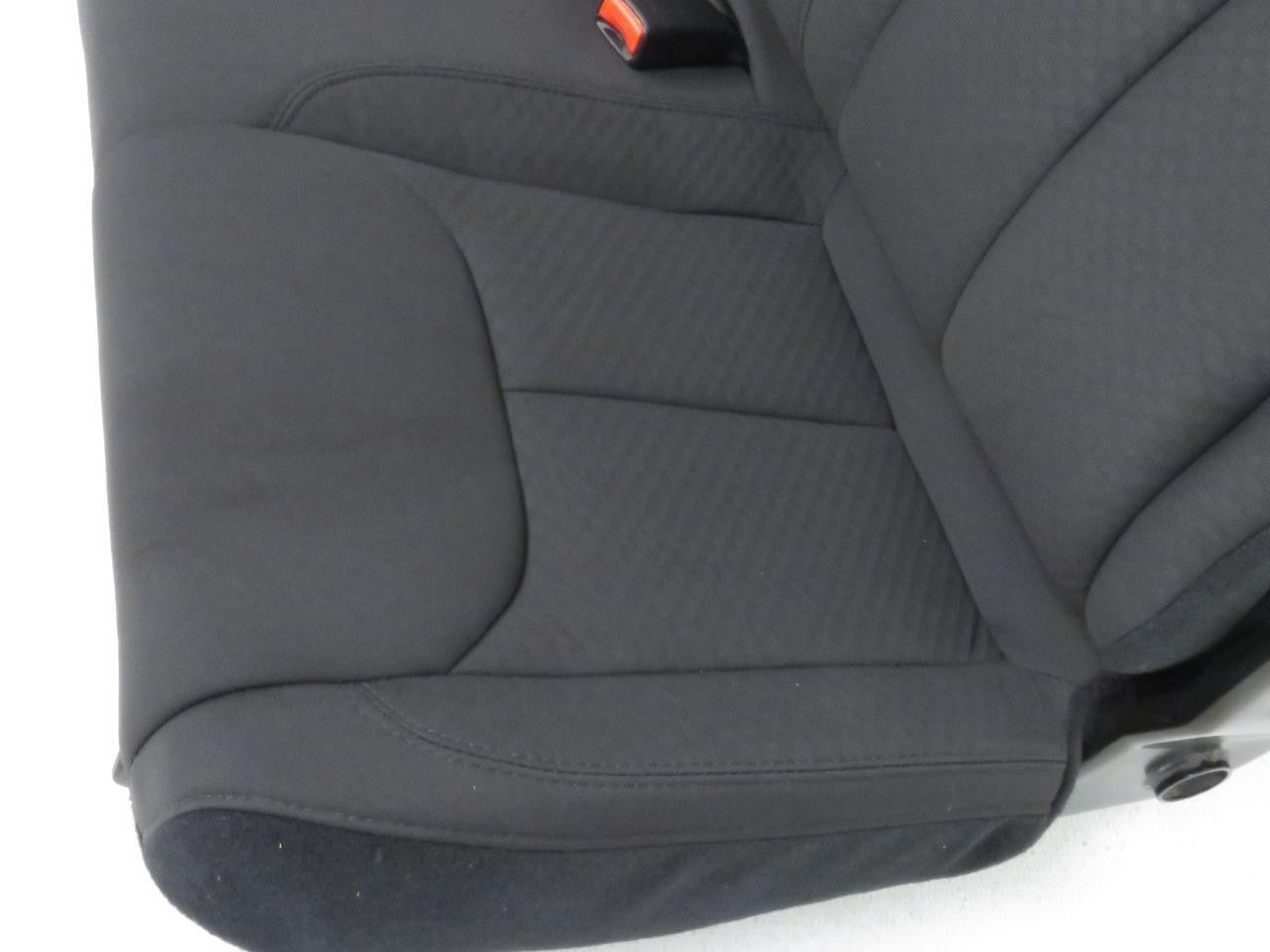 2007 - 2018 Jeep Wrangler JK Rear Seat OEM Black Cloth Folding Rear Bench 2-Door