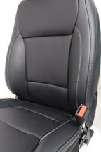 2021 - 2026 Ford F150 Super Duty Front Seats, Lariat Black Leather Heated Cool