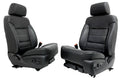 2015-2017 GMC Yukon Denali Front Seats, OEM Black Leather Heated Cooled