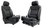 2015-2017 GMC Yukon Denali Front Seats, OEM Black Leather Heated Cooled