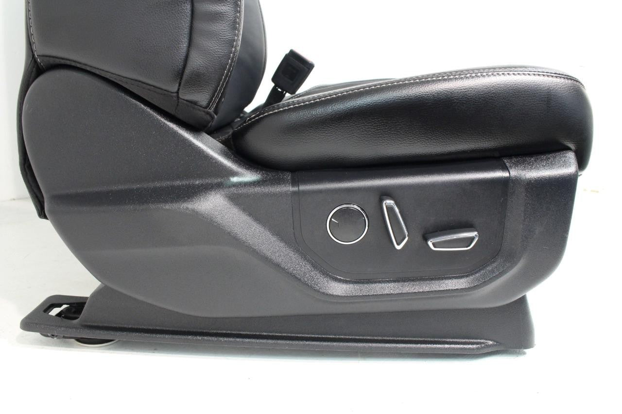 2015 - 2022 Ford F-150 Super Duty Front Seats, Lariat Black Leather Heated Cool