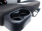1998 - 2010 Ford Ranger Seats, 60-40 Split Bench, Black Gray Cloth, Extended Cab