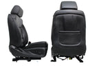 2014 - 2019 Sierra Chevy Silverado Front Seats, LTZ Power Black Leather, Heated