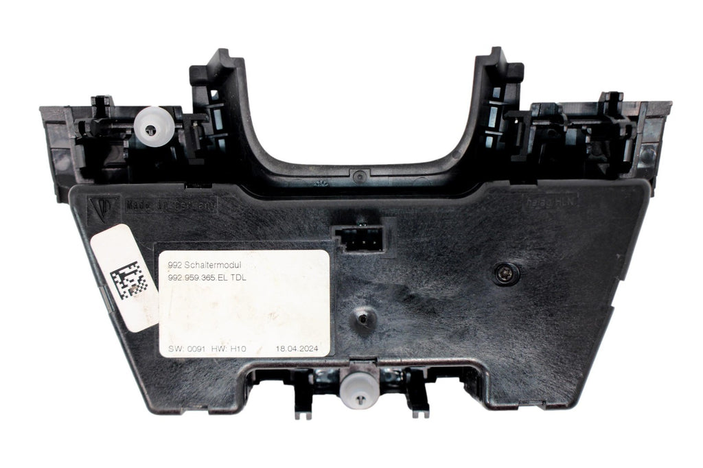 2024 Porsche 911 992 Targa 4 GTS Center Console Control Panel - Heat/Vent/Roof