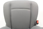 Ford Econoline Front Bucket Seats, Gray Cloth w/ Folding Armrests, Fits 1997+