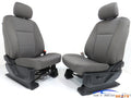 2015 - 2022 Ford F-150 Super Duty Front Seats, XLT Gray Cloth w/ Power Driver