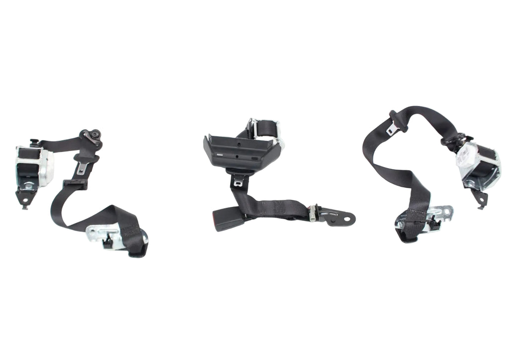 2023-2025 Ford Super Duty Complete Rear Seatbelt Set, Black,  Crew Cab OEM