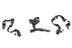 2023-2025 Ford Super Duty Complete Rear Seatbelt Set, Black,  Crew Cab OEM