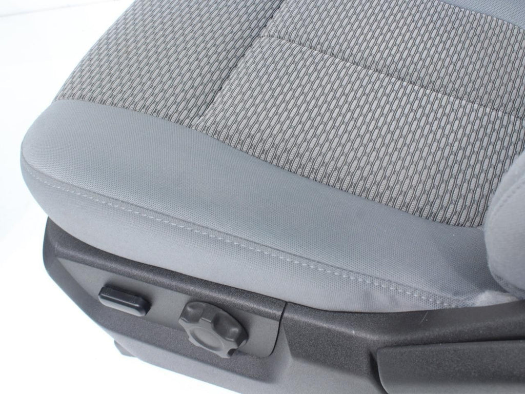2011 - 2016 Ford Super Duty Front Seats, XLT Gray Cloth w/ Power Driver Fits 99+