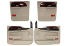 1999 - 2007 Ford Super Duty Door Panels, Crew Cab Full Set, Lariat Tan OEM Mint