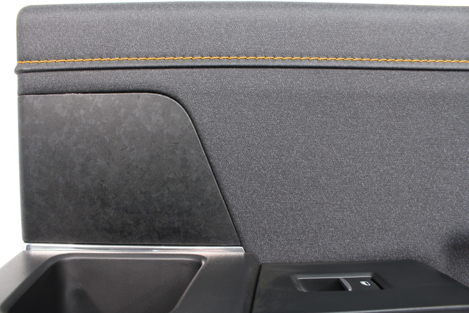 2021 - 2025 Ford F-150 Tremor Rear Passenger Door Panel | Black & Active Orange