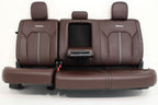 2015 - 2022 Ford F150 Super Duty Platinum Seats Set, Brunello Leather Heat Cool