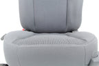 2006 - 2009 Dodge Ram Powered Drivers Seat, OEM YES Slate Gray Cloth w/ Lumbar