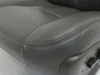 2003 - 2007 Sierra Silverado HD Seats, Dark Pewter Leather, Full Set Crew Cab