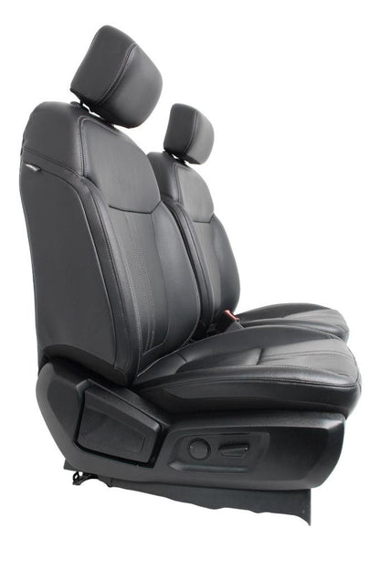 98-10 Ford Ranger FX4 Crew Cab Leather Seats Front Rear Bench Set Blackc