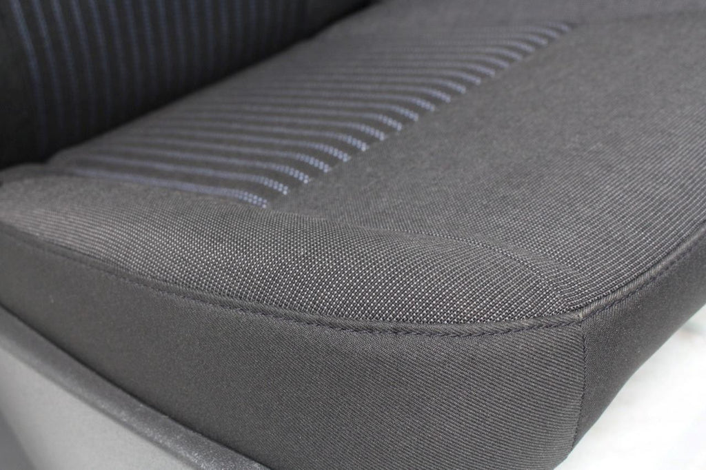 2015 - 2026 Ford Transit Seats, Black Charcoal Cloth Manual w/ Dual Armrests