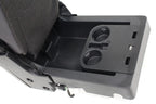 2015 - 2024 Ford F150 F250 Super Duty Jump Seat Center Console Black Leather Kit