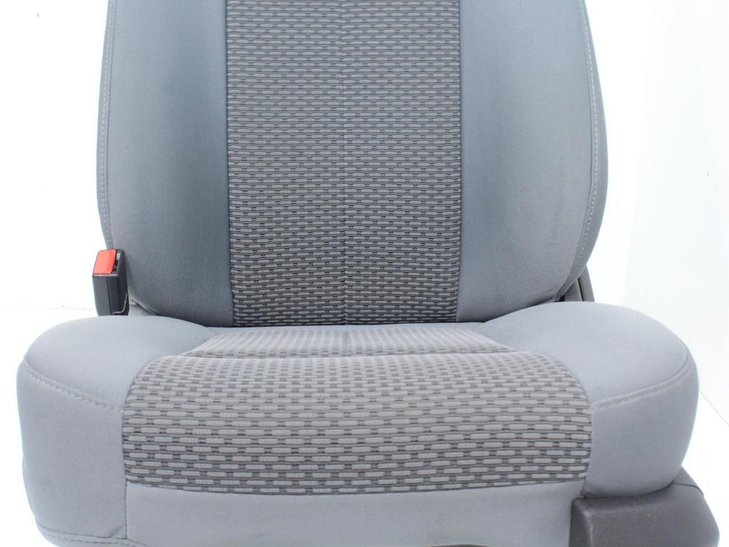 2011 - 2016 Ford Super Duty Front Seats, XLT Gray Cloth w/ Power Driver Fits 99+