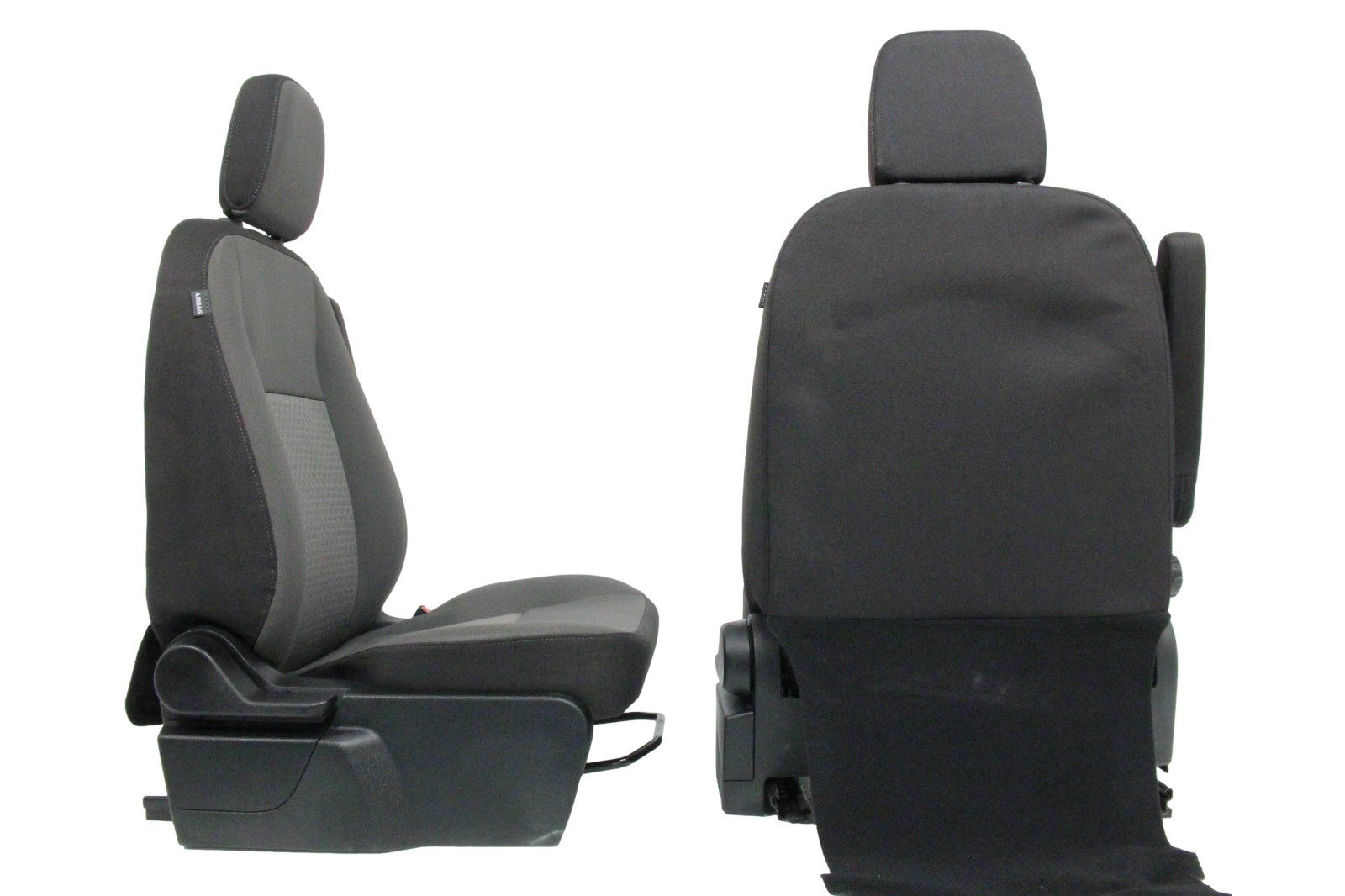 2015 - 2026 Ford Transit Seats, Dark Gray Cloth, Manual w/ Dual Armrests Lumbar