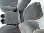 1999 - 2006 GM Sierra Silverado Front Seats Set, Manual Dark Gray Cloth 40-20-40