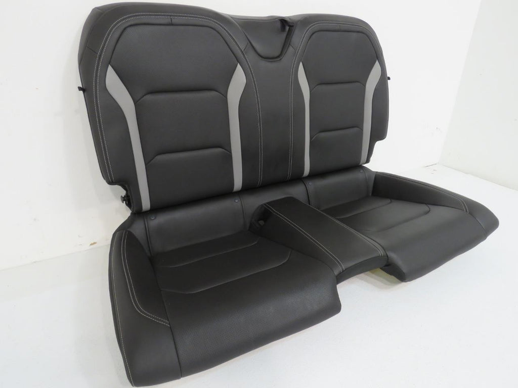 2016 - 2024 Camaro Seats, Front Rear Coupe, 2SS Black Leather Heated Ventilated