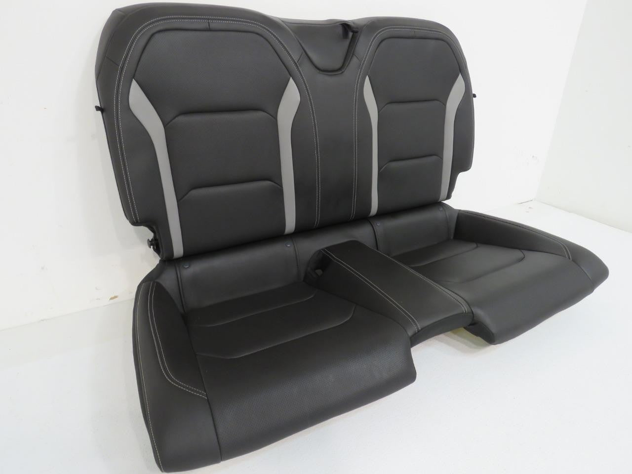 2016 - 2024 Camaro Seats, Front Rear Coupe, 2SS Black Leather Heated Ventilated
