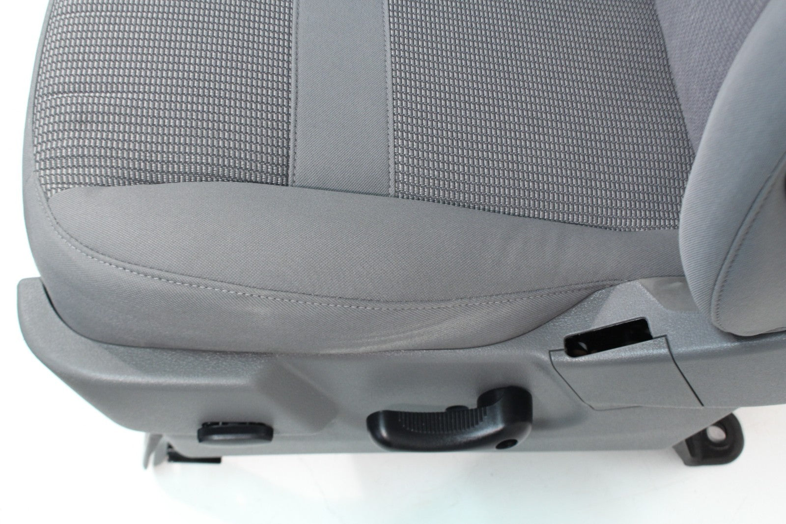 2002 - 2009 Dodge Ram Split Bench Seat, Slate Gray Cloth w/ Power Driver, Lumbar