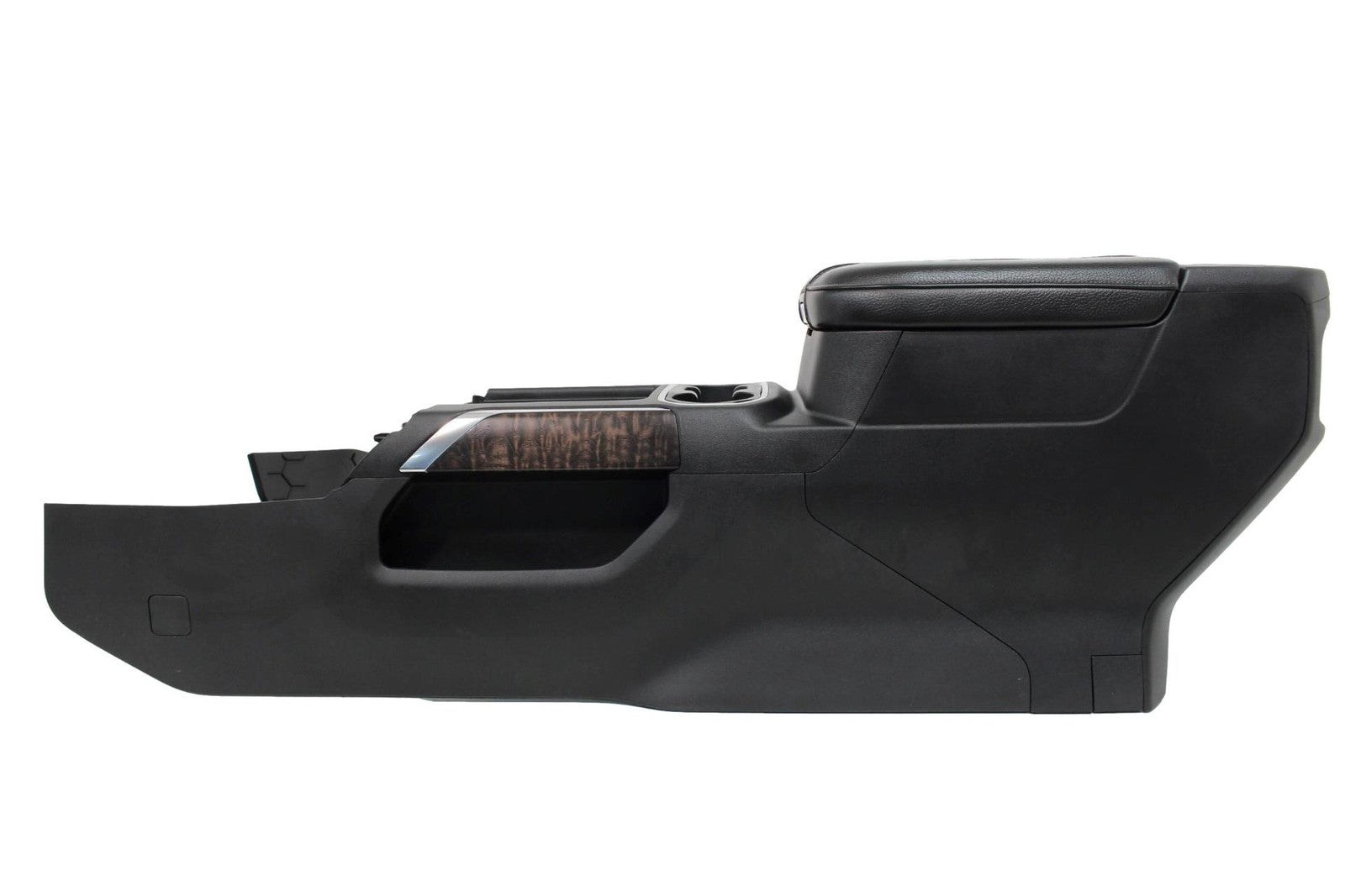 2019 - 2023 Chevrolet Silverado & GMC Sierra Black Center Console w/Leather Lid